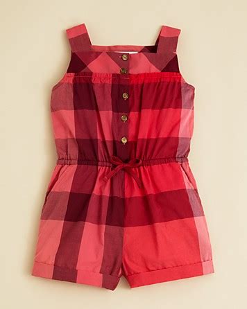 burberry romper baby girl|burberry baby sale outlet.